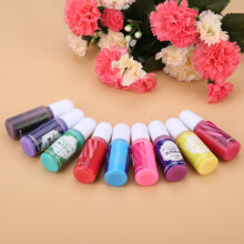 9 Colors 10g UV Resin Dye Set, Eco-Friendly Liquid Pigments