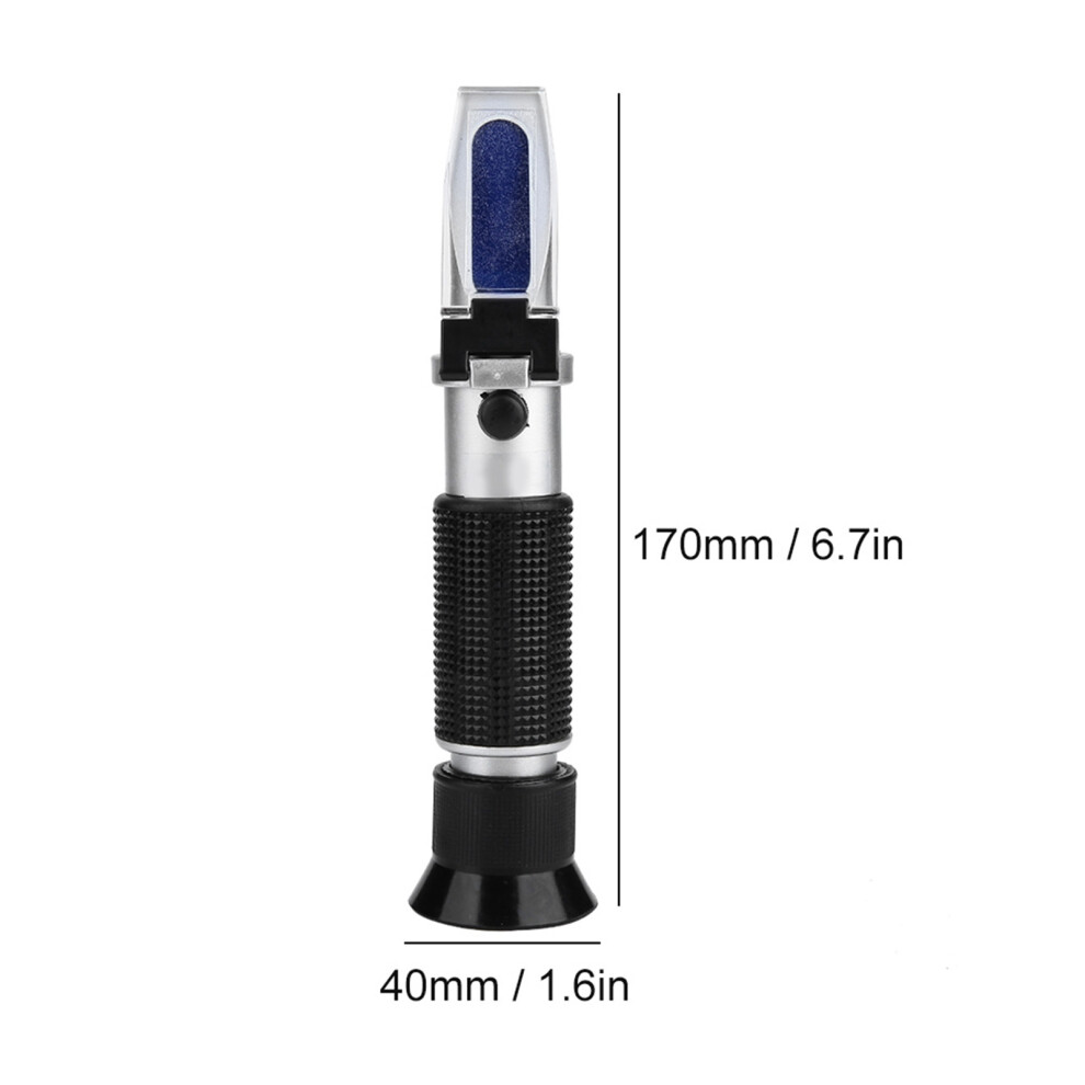 Rz120 Handheld Brix Refractometer For Sugar, Beer & Juice 0-32% 7891392590087