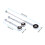 Complete Gear Shift Rod Set for Peugeot 406 8