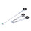 Complete Gear Shift Rod Set for Peugeot 406 2