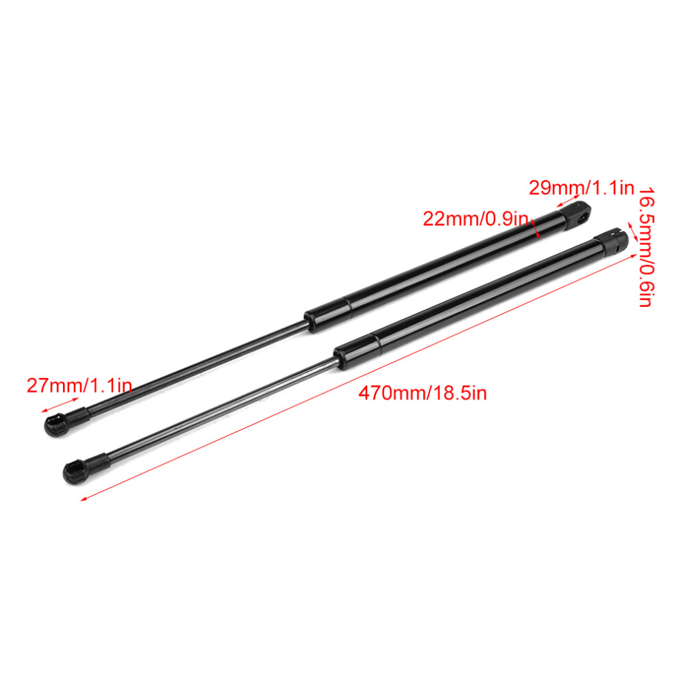 Rear Tailgate Gas Springs For Golf Mk5 2003-2009 7293282602779