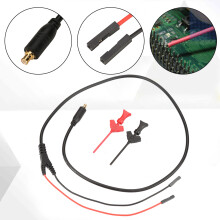 MCX-Testspitzenhaken für DS202, DS203, DS211, DS212, DSO201, DSO112A, 69cm Rot/Schwarz