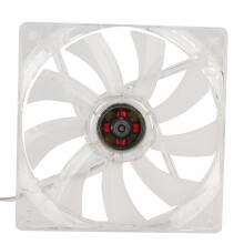 12cm USB LED Transparent CPU Cooler Fan
