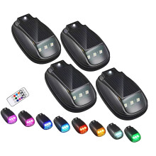 Solar Powered Cab Lights Car Roof Strobe Light with Remote-4