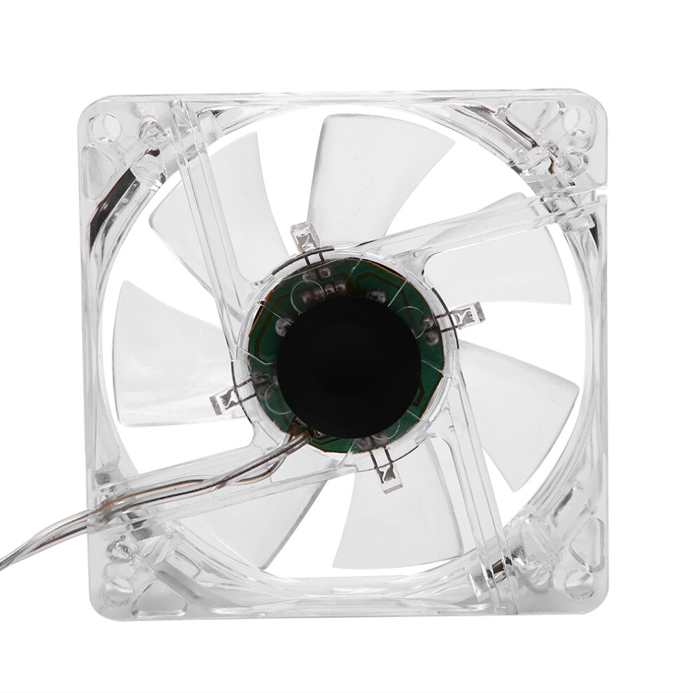 5V Usb 8Cm Led Cpu Cooler Fan Red/Blue/Green 7340572494313
