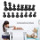 Standard Tournament Chessmen Plastic Set 5
