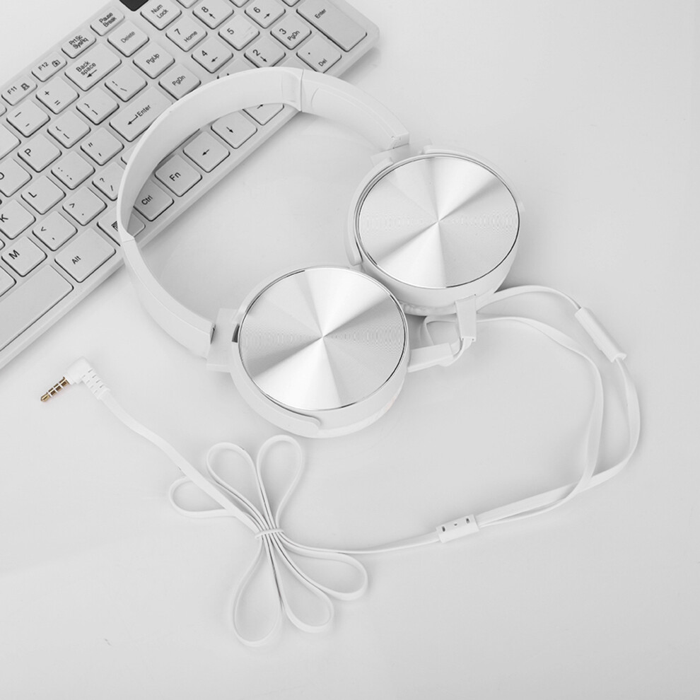 Sony Mdr Xb450ap Bass Headphones Adjustable White 7340572220042