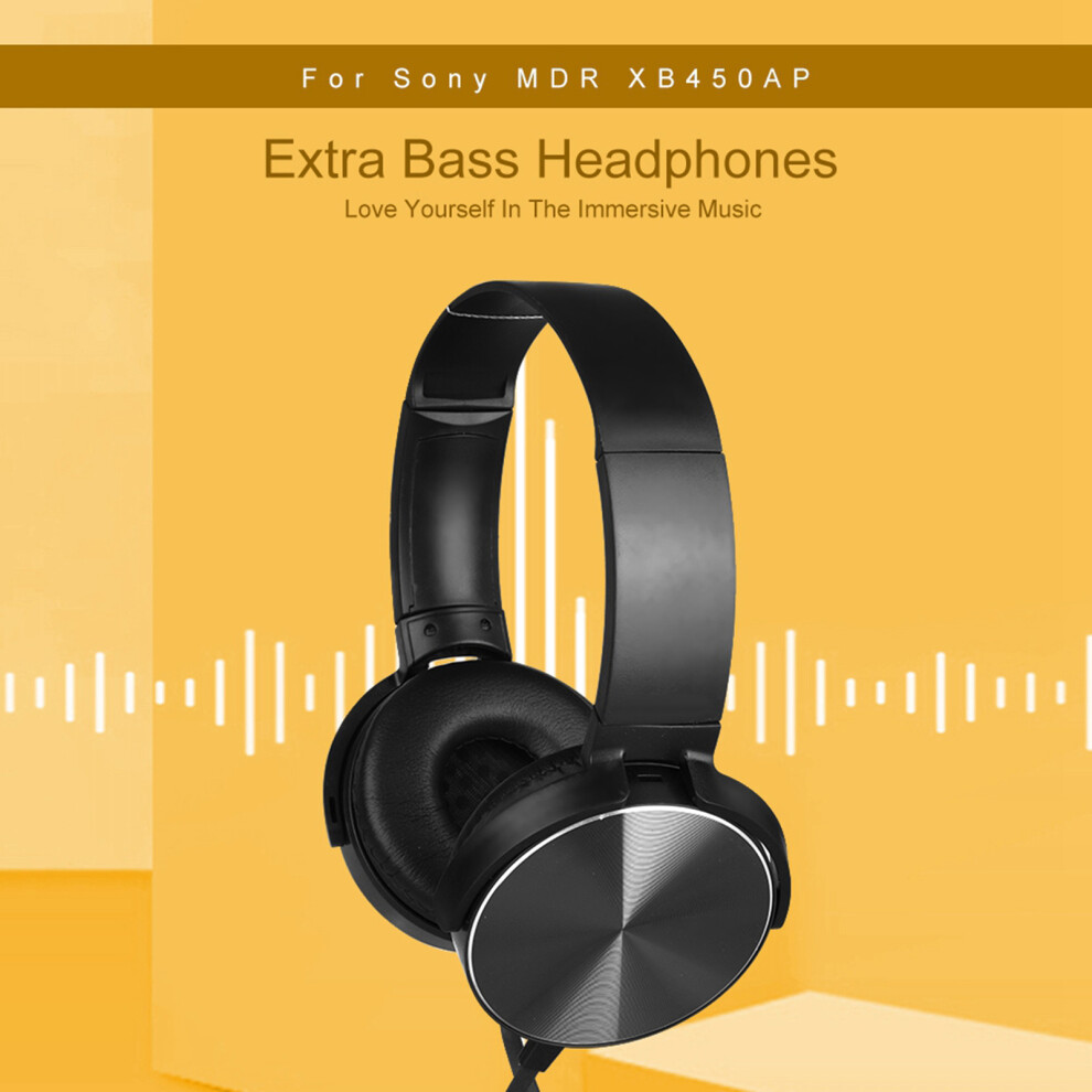 Adjustable Bass Headphones Sony Mdr Xb450ap Style 7340572332288