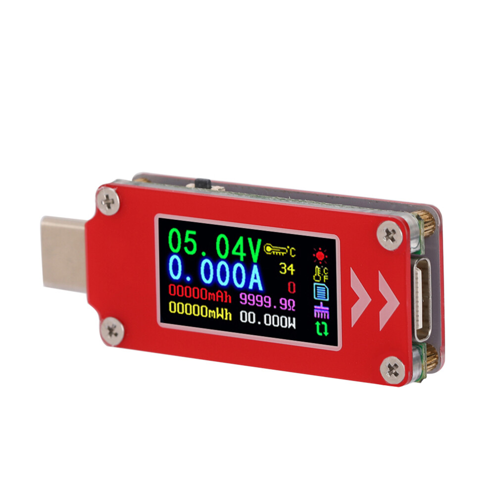 Tc64 Color Display Pd Charger Tester, 0.96" Lcd, Compact 21G 7891392602612