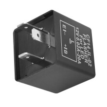 CF14 JL-02 12V 3-Pin LED Flasher Relay, Waterproof, 4.1cm