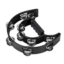 Percussion Tambourine with Clear Jingle Sound