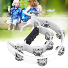 Double Row Jingle Tambourine Handbell