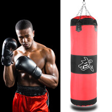 Leeres Boxsack 0,6 m - 1,2 m, langlebiger Punching Bag in Rot oder Grün