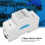 Digital 1 Phase 2 Wire 2P KWh Meter for Din Rail 20A/80A 8
