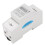 Digital 1 Phase 2 Wire 2P KWh Meter for Din Rail 20A/80A 15
