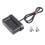 Universal Motorcycle License Plate Tail LED Light Black, 5cm, White 2