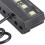 Universal Motorcycle License Plate Tail LED Light Black, 5cm, White 10