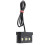 Universal Motorcycle License Plate Tail LED Light Black, 5cm, White 11
