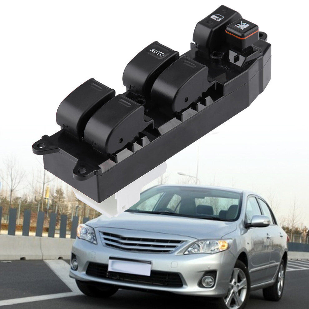 Power Master Window Switch For Toyota Corolla Nze120 Zze121 Zze122 01-06 Black 8401392609499