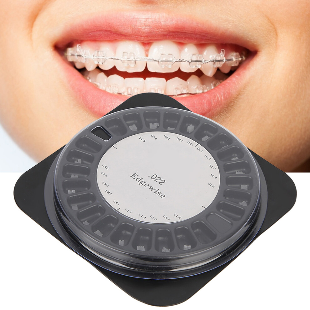 20pcs Ceramic Orthodontic Brackets with 345 Hooks for Teeth Correction