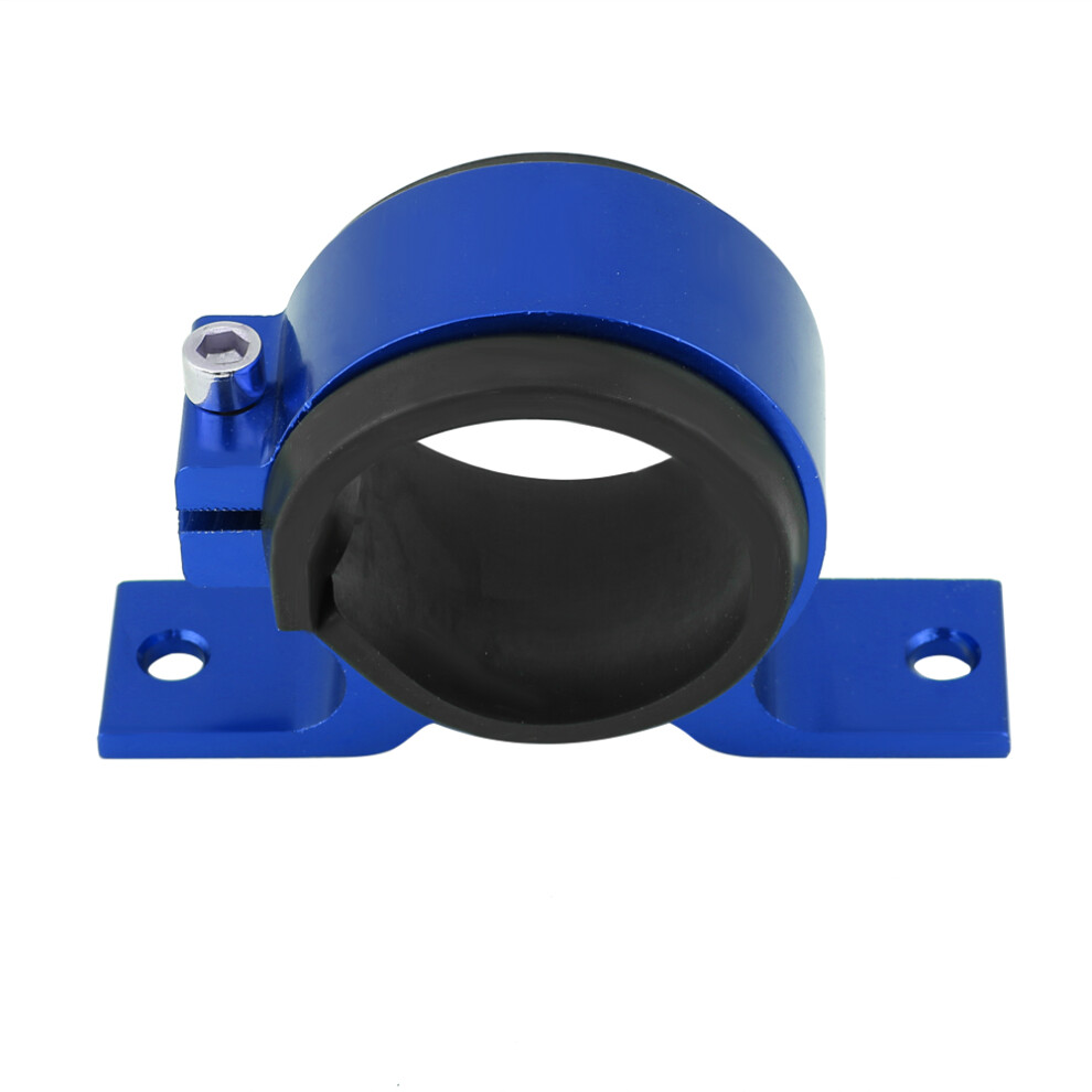 Aluminum Alloy 50Mm Car Fuel Pump Mounting Bracket Single Filter Clamp Cradle Blue 3041392810638