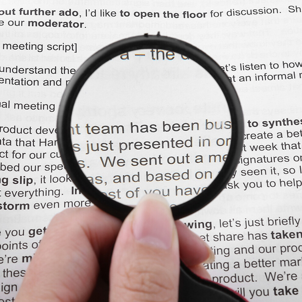 Magnifying Glass Loupe 8X Mini Foldable Pocket Jewelry Magnifier with Pouch