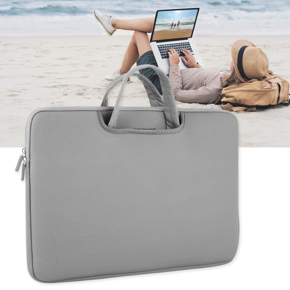 15.6-Inch Laptop Tablet Bag Cover Case For Ipad, Slim & Durable Grey 9491392611300