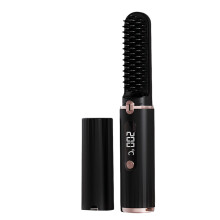Lightweight Straightening Brush 40W Output And Stable-Black