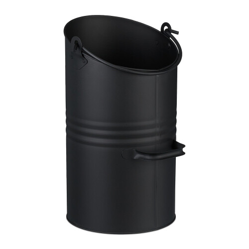 Coal Scuttle 12L - Svart eldstadshink i järn