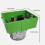 Long Permanent Replacement Motor Sneak Damper Motor for 3