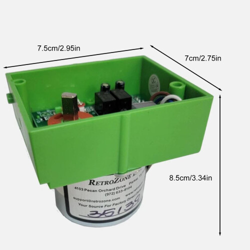 Long Permanent Replacement Motor Sneak Damper Motor for 2