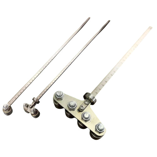 Starkes 60-cm-Positionierungsmaß, makellos, 3 mm-Gerade Reihe 1