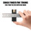 Light WeightLayout Tool Combination Square-Ruler with stopper 7