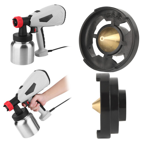 High Quality Brass Spray Gun Nozzle Kit 0.5mm-2.5mm Replacement 2