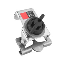 180 Rotating Ham Radio Antenna Mount with Dual Axes – Silver, Stainless Steel