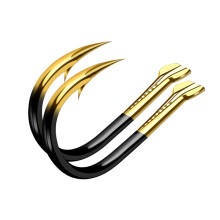 10pcs Tungsten Alloy Barbed Fishing Hooks 15 Sizes, Durable & Sharp