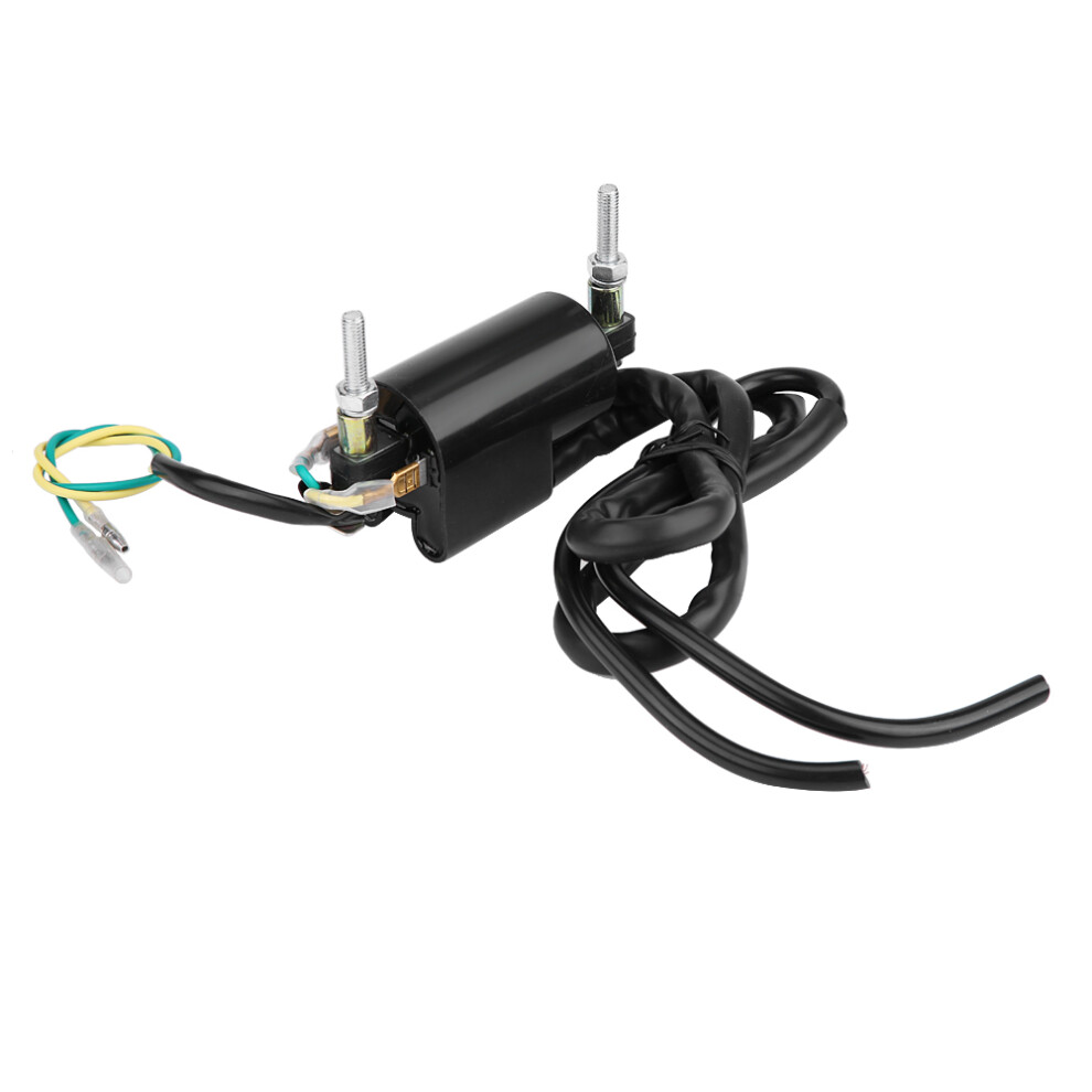 12V Motorcycle Ignition Coil For Kawasaki Gpz 600, 1000, 1100, 550, 750, 900 - Black 8781392616469
