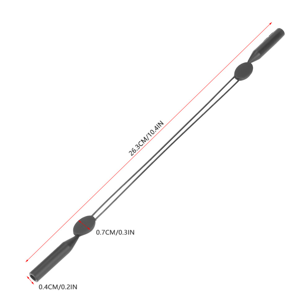 Stretchy Adjustable Eyeglasses Strap Rope for Outdoors, Black, 26.3cm
