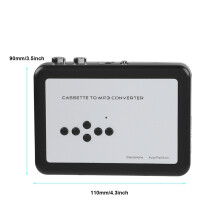 Portable Cassette to MP3 Converter USB