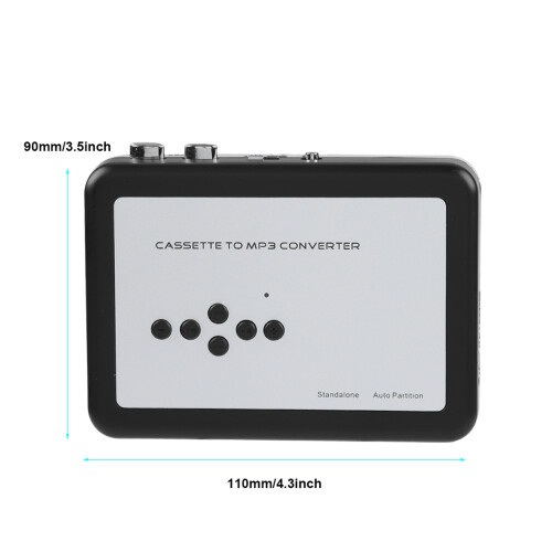 Portable Cassette to MP3 Converter USB