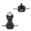 Adjustable Bilateral Turbo Tee Bleed Valve Kit for Car - Black, Universal 12