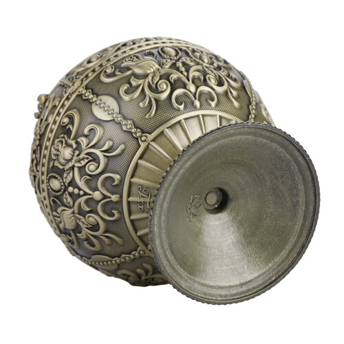 Castle Pattern Round Ashtray Storage 2
