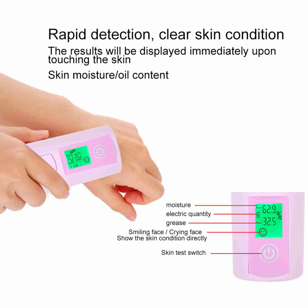Pink Nano Mist Sprayer 40Ml 15Cm Face Hydrating Mist & Power Bank