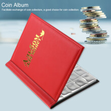 250 Pocket 10 Page Coin Album Red