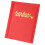 250 Pocket Coin Storage Book Red 1