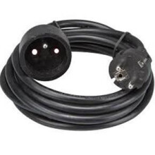 Alargador eléctrico Schuko - SILVER ELECTRONICS - 10014-DI - 16 A - 5 m - Clavija 4,8 mm