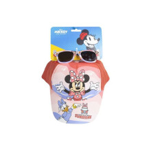 Sonnenbrillen- und Mützen-Set - DISNEY - Minnie Mouse - UV-Schutz - Größe 53 cm - Für Mädchen