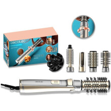 Escova alisadora - CECOTEC - CeramicCare AirBrush Gyro 5em1 - 1100 W