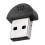 Portable USB Mini Omnidirectional Microphone for PC, White or Black 9