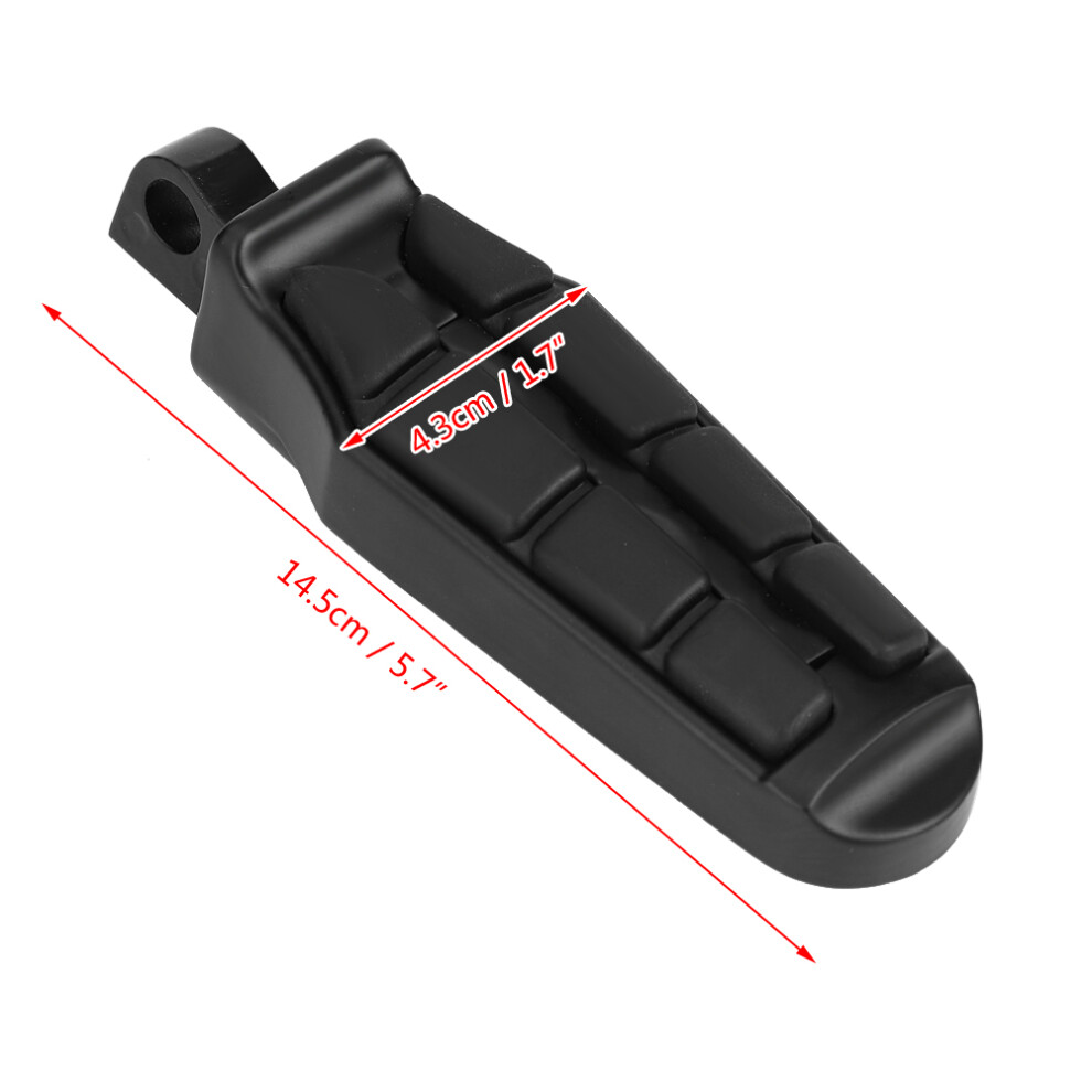 Motorcycle Foot Pegs Pedals Footrest Male Mount For Motorbike - Durable Alloy 7661392624590